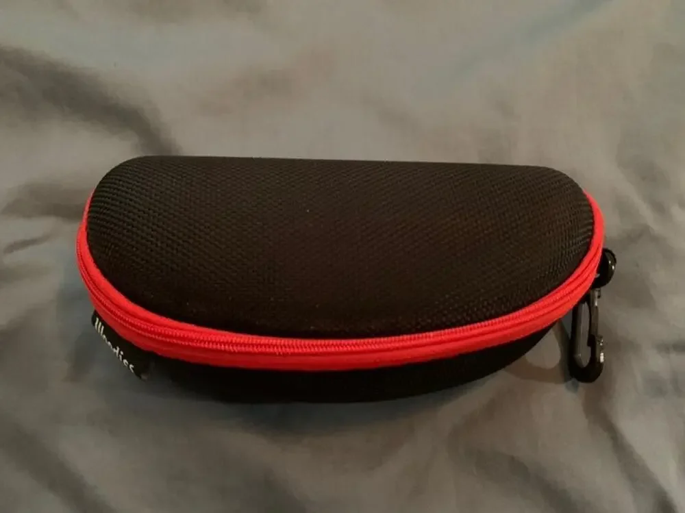 Woodies Sunglass Eyeglass Case Black